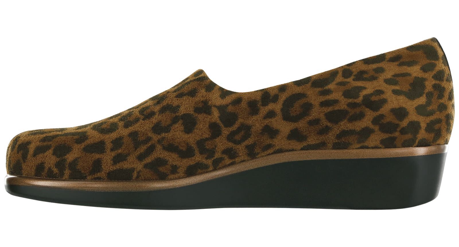 leopard wedge shoes
