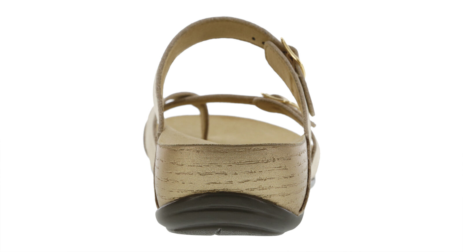 Buy the Christian Louboutin Ankle Strap Sandal Women's Sz 5.5 Metallic Gold  | GoodwillFinds