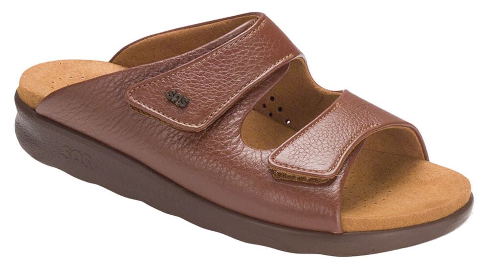 SAS Sanibel Leather Thong Wedge Sandals | Dillard's