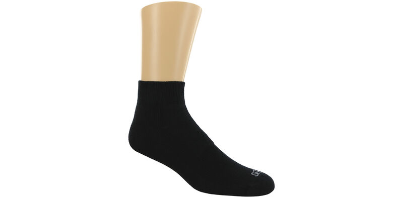 SAS Women's QTR Walker Socks - Black - Large