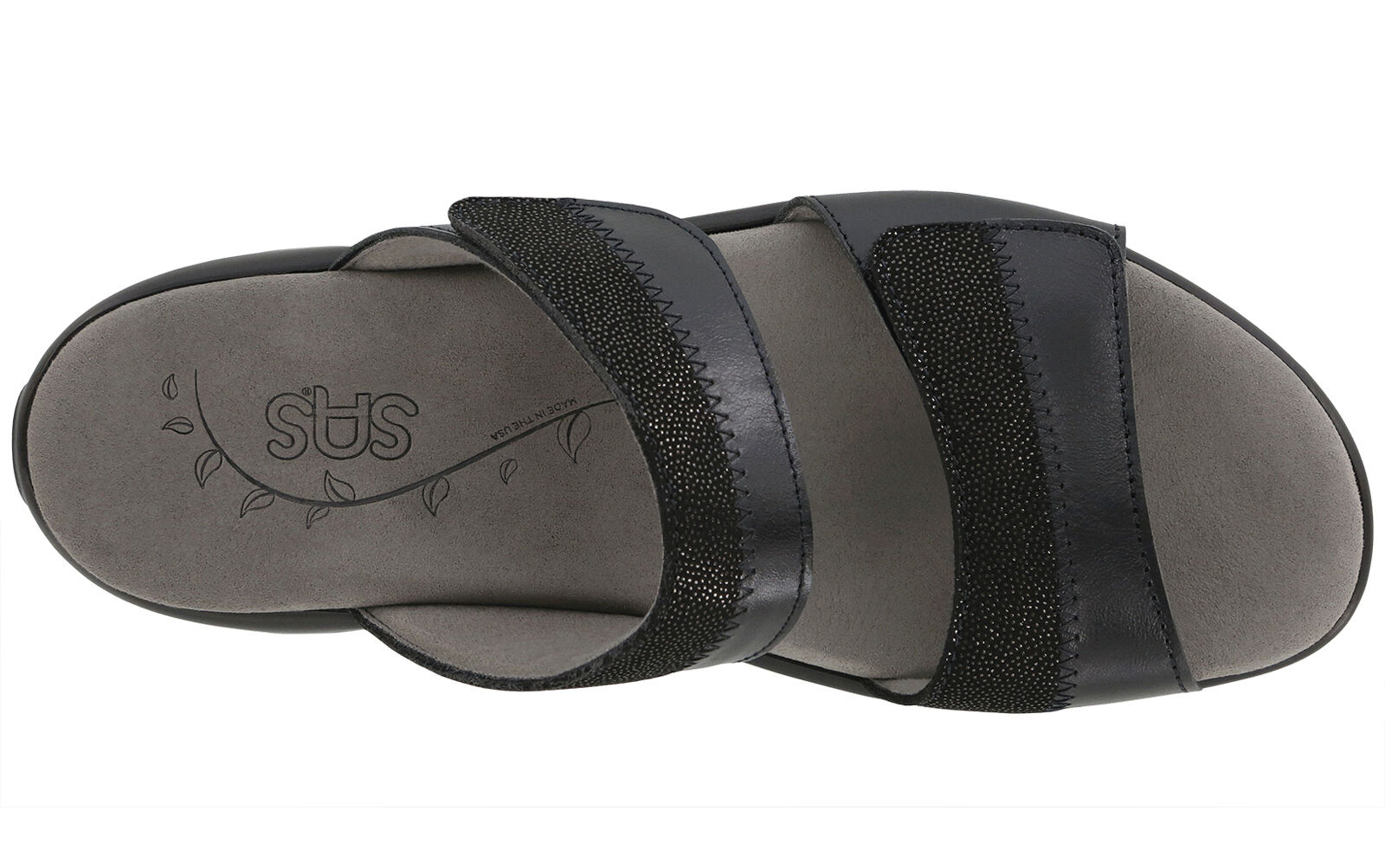 Nudu Slide Leather Sandal | SAS Shoes