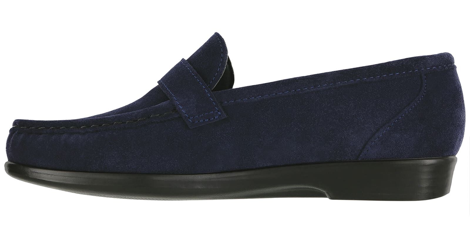 suede slip on loafers womens