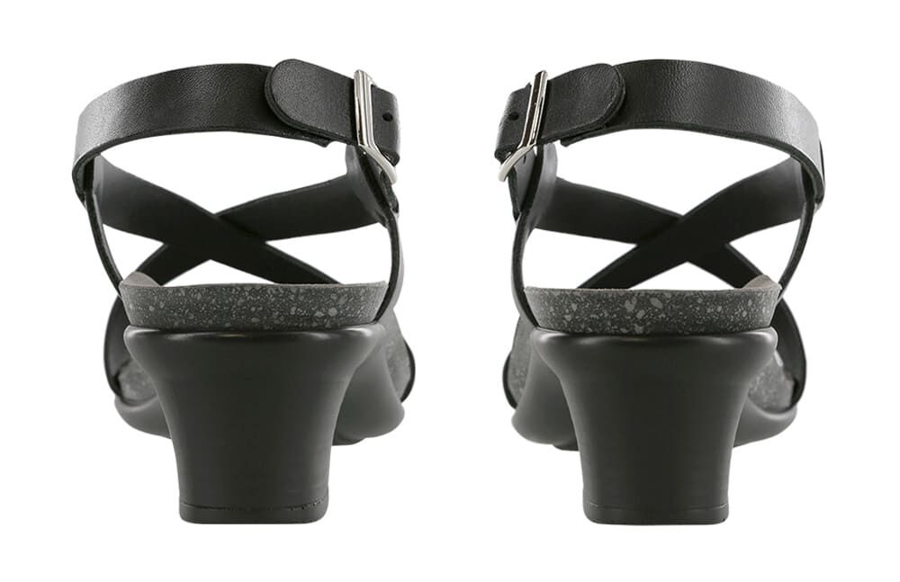 Nouveau Cross Strap Heel Sandal 