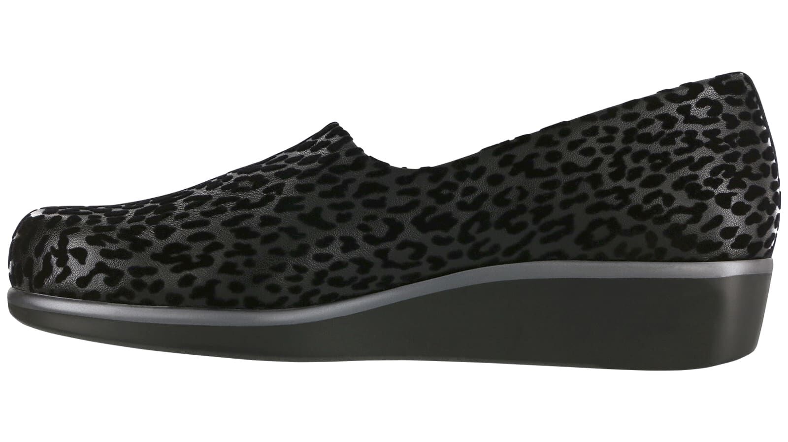 black leopard shoes